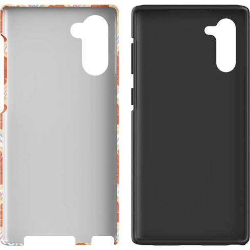 Bouffants and Broken Hearts Citrus Geo Galaxy Note 10 Pro Case