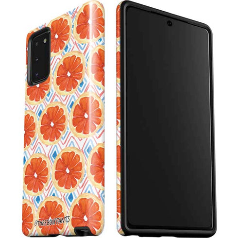 Bouffants and Broken Hearts Citrus Geo Galaxy Note20 5G Pro Case