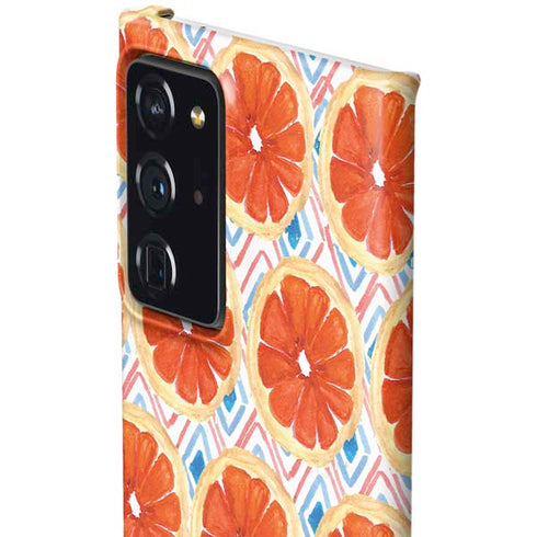 Bouffants and Broken Hearts Citrus Geo Galaxy Note20 Ultra 5G Lite Case