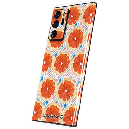 Bouffants and Broken Hearts Citrus Geo Galaxy Note20 Ultra 5G Skin