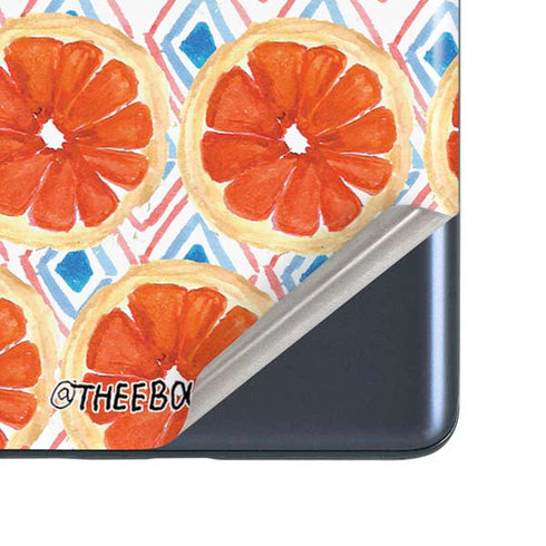 Bouffants and Broken Hearts Citrus Geo Galaxy S20 Fan Edition Skin