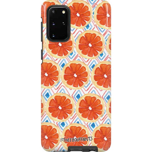Bouffants and Broken Hearts Citrus Geo Galaxy S20 Plus Pro Case