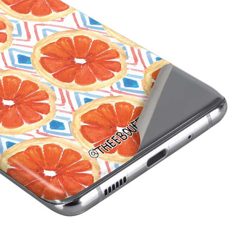 Bouffants and Broken Hearts Citrus Geo Galaxy S20 Plus Skin