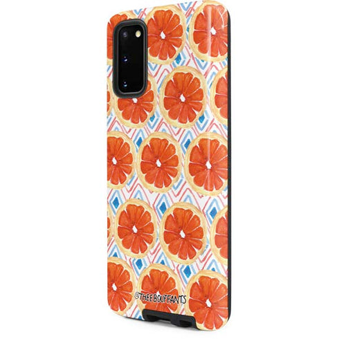Bouffants and Broken Hearts Citrus Geo Galaxy S20 Pro Case