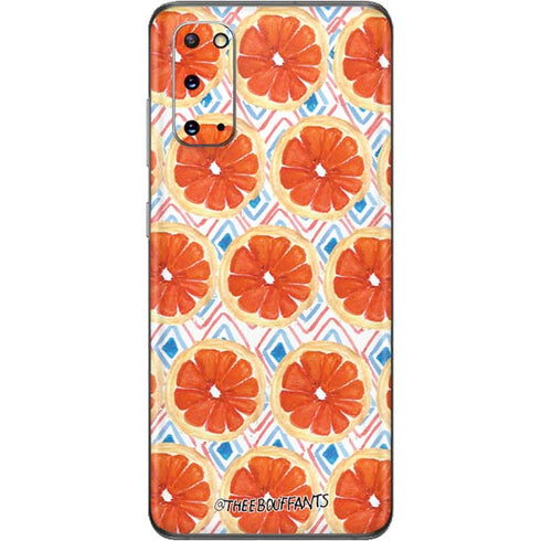 Bouffants and Broken Hearts Citrus Geo Galaxy S20 Skin