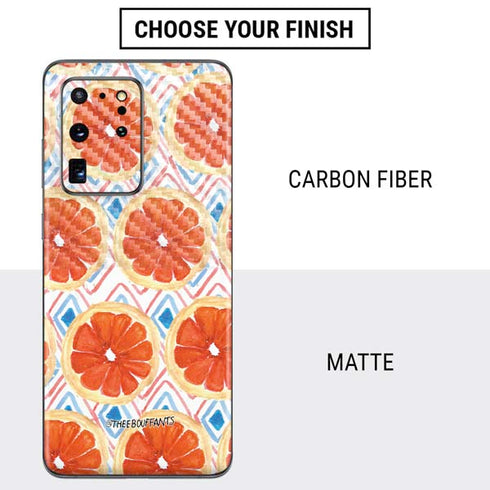 Bouffants and Broken Hearts Citrus Geo Galaxy S20 Ultra 5G Skin