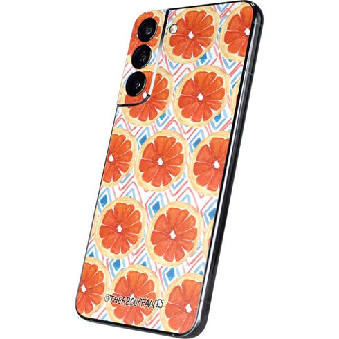 Bouffants and Broken Hearts Citrus Geo Galaxy S22 Plus Skin