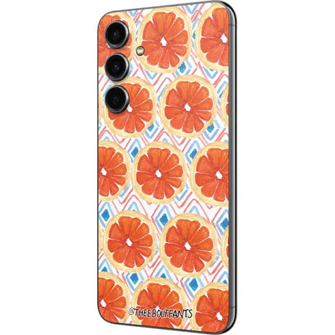 Bouffants and Broken Hearts Citrus Geo Galaxy S23 FE Skin