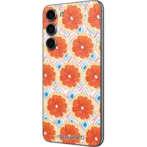 Bouffants and Broken Hearts Citrus Geo Galaxy S23 Plus Skin