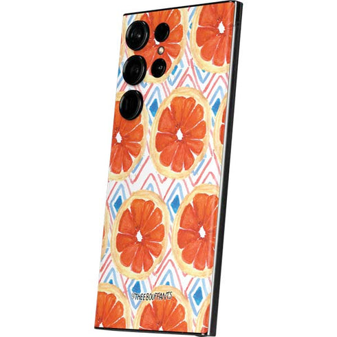 Bouffants and Broken Hearts Citrus Geo Galaxy S23 Ultra Skin