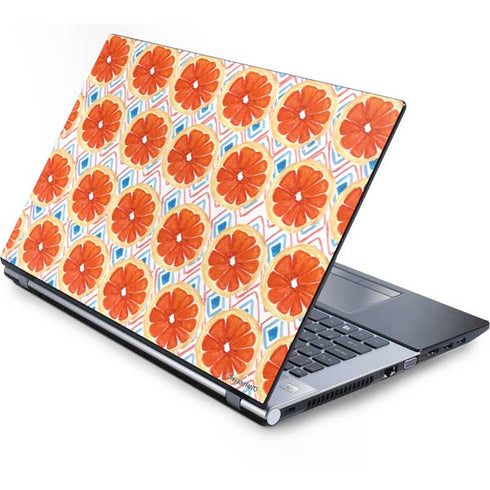 Bouffants and Broken Hearts Citrus Geo Generic Laptop Skin