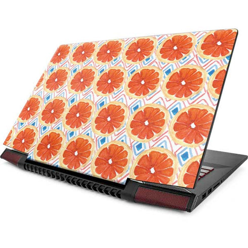 Bouffants and Broken Hearts Citrus Geo Lenovo IdeaPad Skin