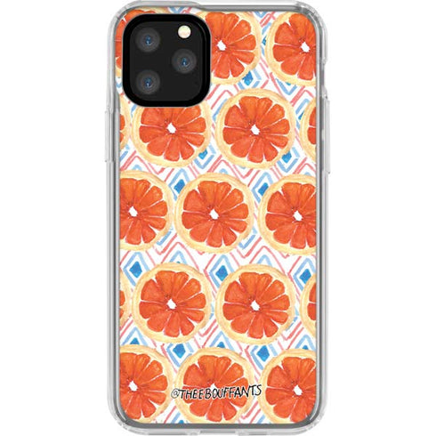 Bouffants and Broken Hearts Citrus Geo iPhone 11 Pro Clear Case