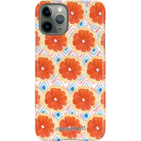 Bouffants and Broken Hearts Citrus Geo iPhone 11 Pro Lite Case