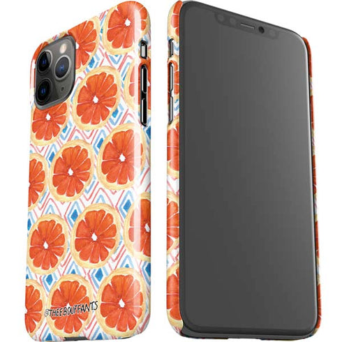Bouffants and Broken Hearts Citrus Geo iPhone 11 Pro Lite Case