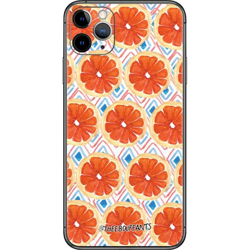 Bouffants and Broken Hearts Citrus Geo iPhone 11 Pro Max Skin