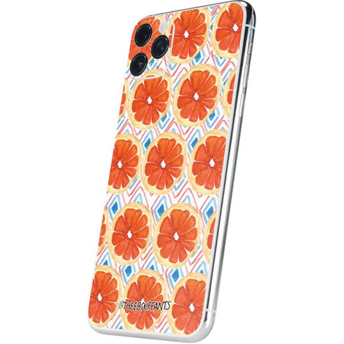 Bouffants and Broken Hearts Citrus Geo iPhone 11 Pro Max Skin