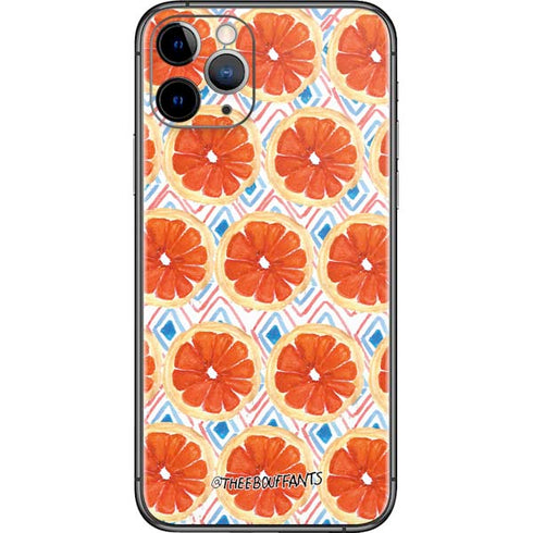 Bouffants and Broken Hearts Citrus Geo iPhone 11 Pro Skin
