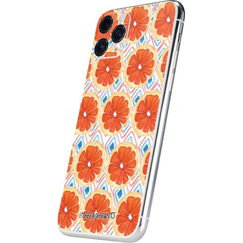Bouffants and Broken Hearts Citrus Geo iPhone 11 Pro Skin