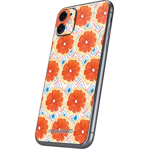 Bouffants and Broken Hearts Citrus Geo iPhone 11 Skin