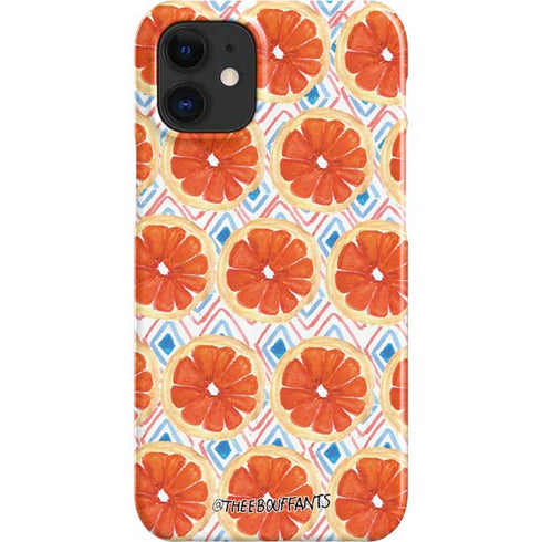Bouffants and Broken Hearts Citrus Geo iPhone 12 Mini Lite Case