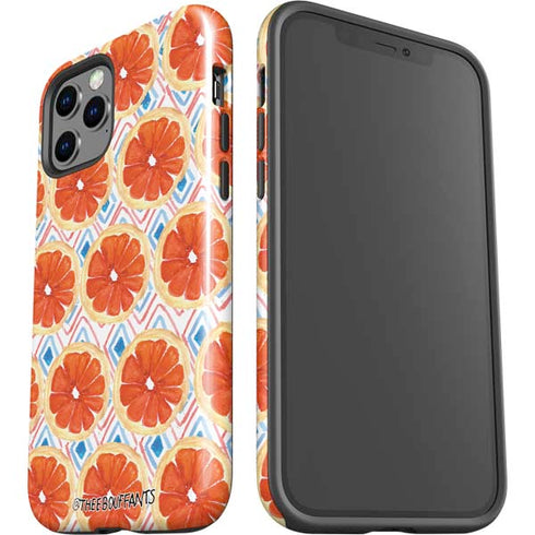 Bouffants and Broken Hearts Citrus Geo iPhone 12 Pro Max Impact Case
