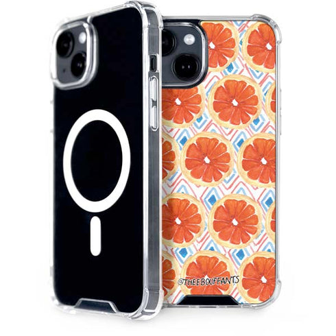 Bouffants and Broken Hearts Citrus Geo iPhone 13 MagSafe Case