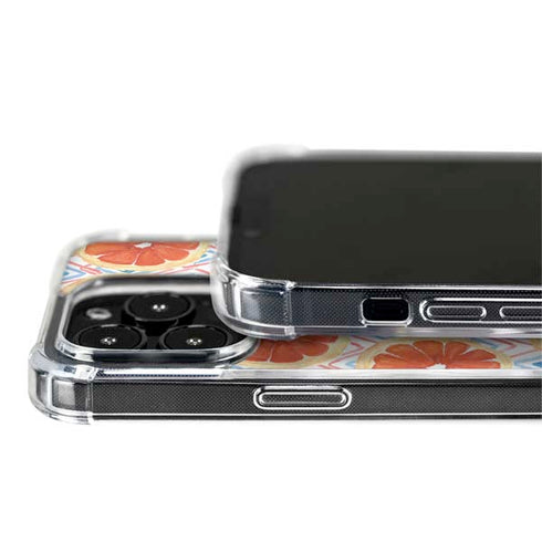 Bouffants and Broken Hearts Citrus Geo iPhone 15 Pro MagSafe Case