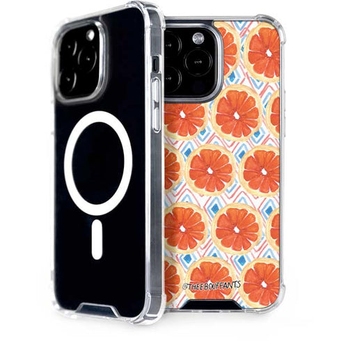 Bouffants and Broken Hearts Citrus Geo iPhone 15 Pro Max MagSafe Case