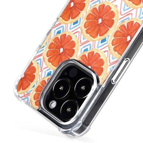 Bouffants and Broken Hearts Citrus Geo iPhone 14 Pro Max MagSafe Case