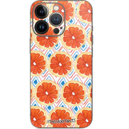 Bouffants and Broken Hearts Citrus Geo iPhone 15 Pro Skin