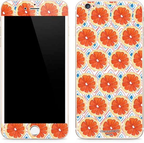 Bouffants and Broken Hearts Citrus Geo iPhone 6/6s Plus Skin