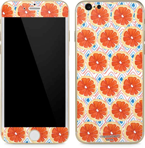 Bouffants and Broken Hearts Citrus Geo iPhone 6/6s Skin