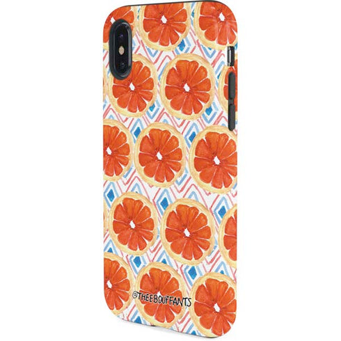 Bouffants and Broken Hearts Citrus Geo iPhone X Pro Case