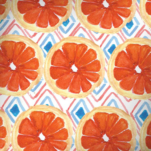 Bouffants and Broken Hearts Citrus Geo iPhone X Skin