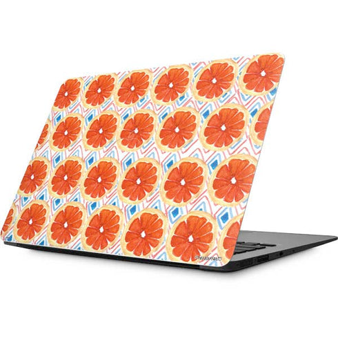 Bouffants and Broken Hearts Citrus Geo Apple MacBook Skin