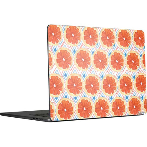 Bouffants and Broken Hearts Citrus Geo MacBook Air 15 in (2023) Skin