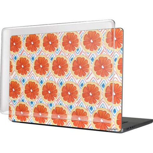 Bouffants and Broken Hearts Citrus Geo MacBook Pro 16in (2021-25) Case plus Skin