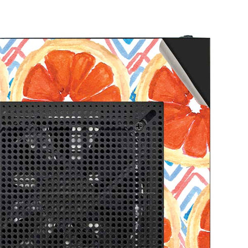 Bouffants and Broken Hearts Citrus Geo NZXT H510 Compact ATX Mid-Tower Case Skin