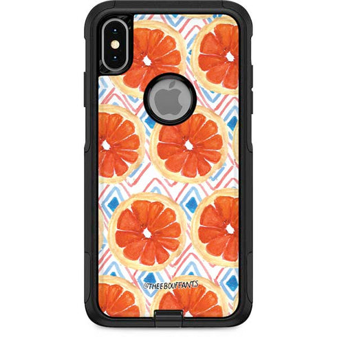 Bouffants and Broken Hearts Citrus Geo Otterbox Commuter iPhone Skin