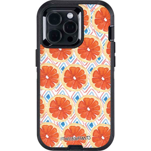 Bouffants and Broken Hearts Citrus Geo Otterbox Defender iPhone Skin