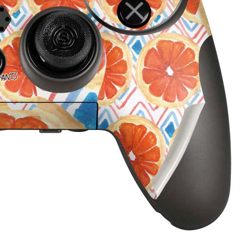 Bouffants and Broken Hearts Citrus Geo PlayStation Scuf Vantage 2 Controller Skin