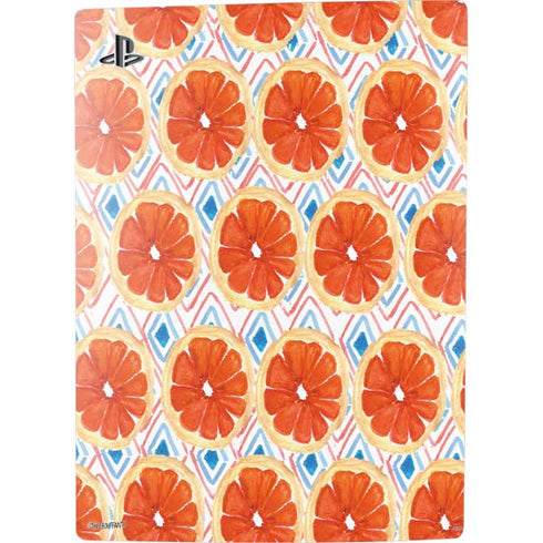 Bouffants and Broken Hearts Citrus Geo PS5 Bundle Skin