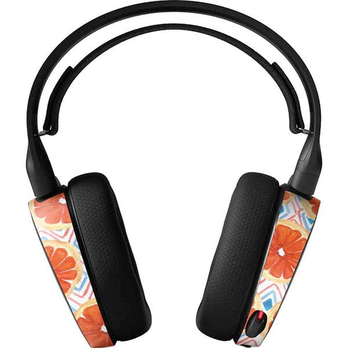 Bouffants and Broken Hearts Citrus Geo SteelSeries Arctis 5 Skin