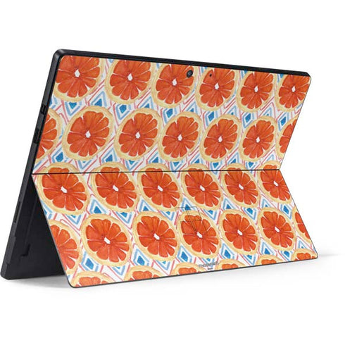 Bouffants and Broken Hearts Citrus Geo Surface Pro 7 Skin