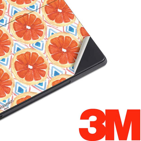 Bouffants and Broken Hearts Citrus Geo Surface Pro 7 Skin