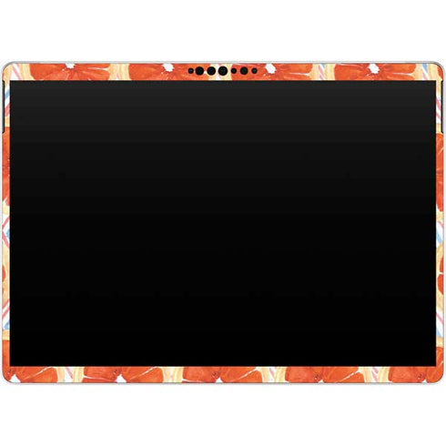 Bouffants and Broken Hearts Citrus Geo Surface Pro 8 Skin