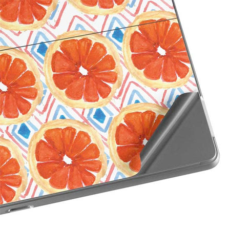 Bouffants and Broken Hearts Citrus Geo Surface Pro 8 Skin