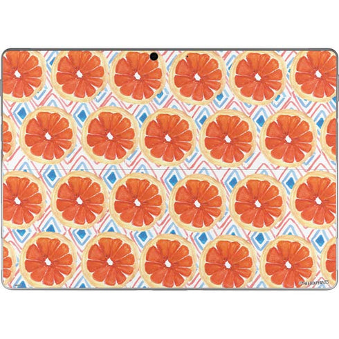 Bouffants and Broken Hearts Citrus Geo Surface Pro 9 Skin