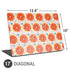 Bouffants and Broken Hearts Citrus Geo Universal Laptop 17in (13.8 x 10in) Skin